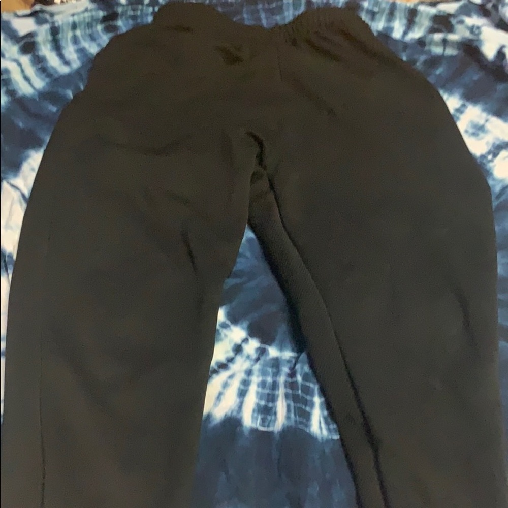 Black joggers